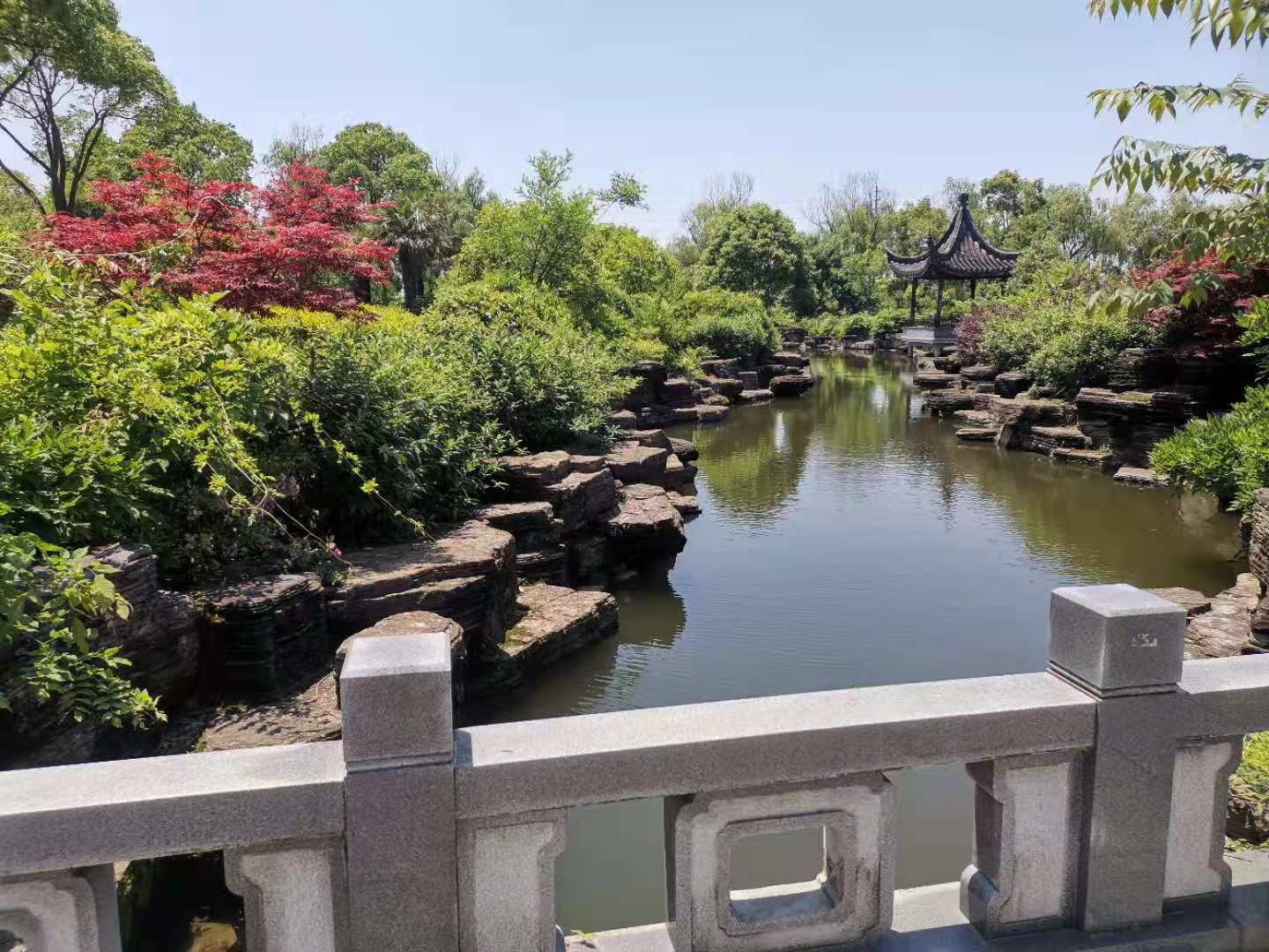 松隐山庄环境图
